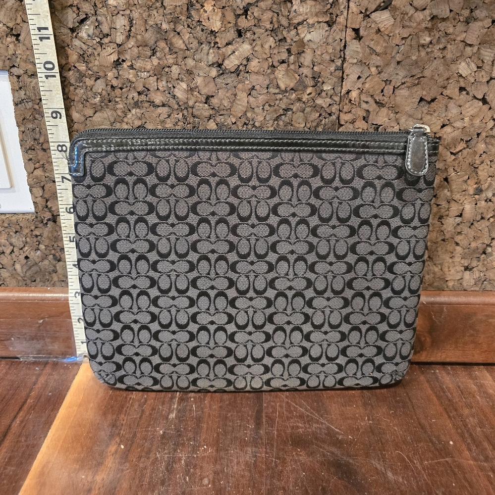 Coach iPad Kindle Tablet Padded Case Black